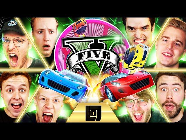 LOGS6 | #22 GTA V RACES met WILDCARD, Raoul, Robbie en Harm