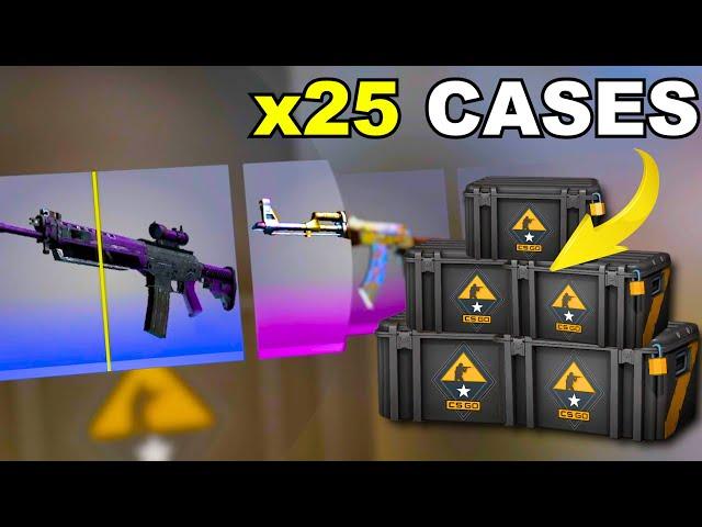 I opened 25 Weapon Cases and this happened... ($1500)