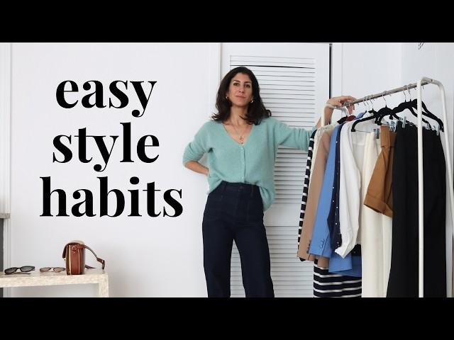 6 simple habits to improve your personal style and build a closet you love