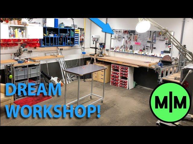 Builing the Dream Workshop! (Workshop Build and Tour)