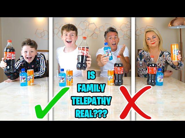 *REAL* FAMILY 4 TELEPATHY TEST