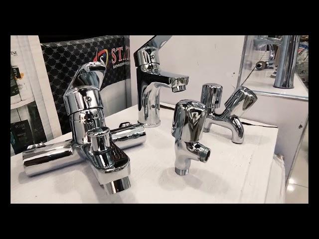 Pakistan Biggest Sanitary Fittings Wholesale Market Gujranwala , Washroom Bath Sets ,Total Barss.