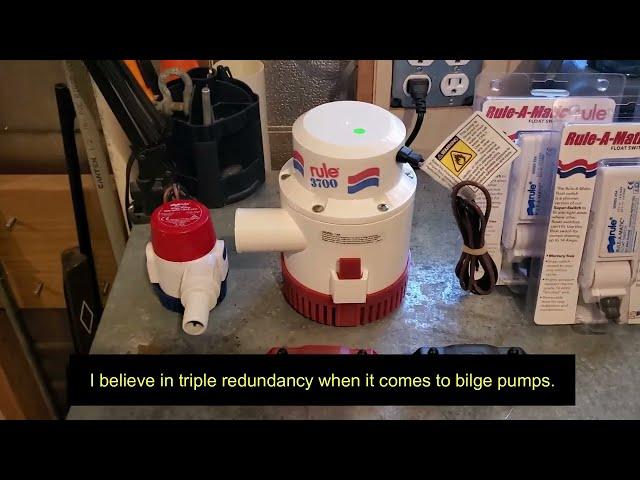 Bilge Pumps and Water, Batteries and Budget Boosters. Sailing on a Budget #6