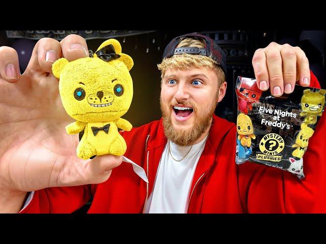 Unboxing 100 Five Nights at Freddy's Mystery Plushies