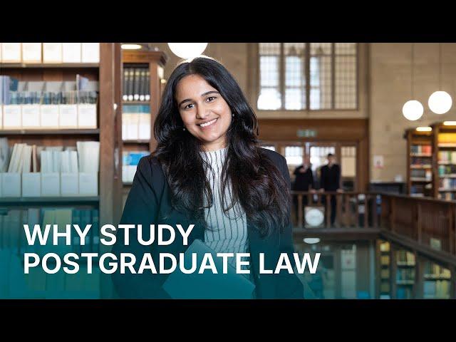 Why study Postgraduate Law? | University of Bristol