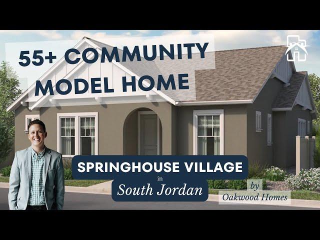 Springhouse Village | Daybreak 55+ Community | MODEL HOME TOUR