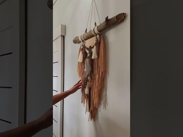 Добавила деталей, сделанных своими руками #hendmade #декор #рукоделие #boho