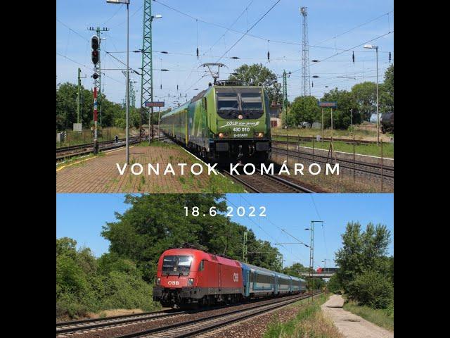 Vlaky Komárom (Vonatok Komárom) (HU) 18.6 2022