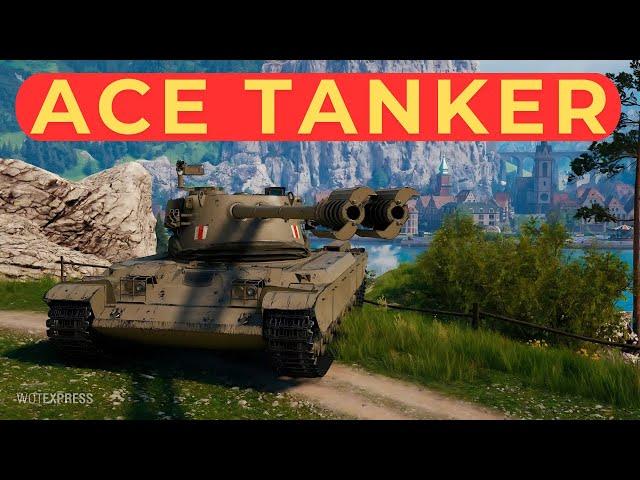 World of Tanks WoT - FV226 Contradictious - Ace Tanker   4K