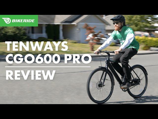 TENWAYS CGO600 Pro - Affordable Belt Drive Urban E-Bike Review | BikeRide.com