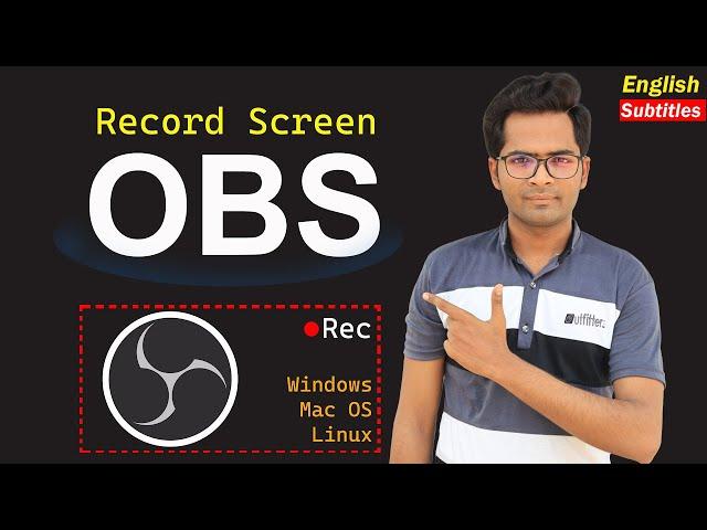 How To Record Screen with OBS Studio - 2023 (Hindi/Urdu)