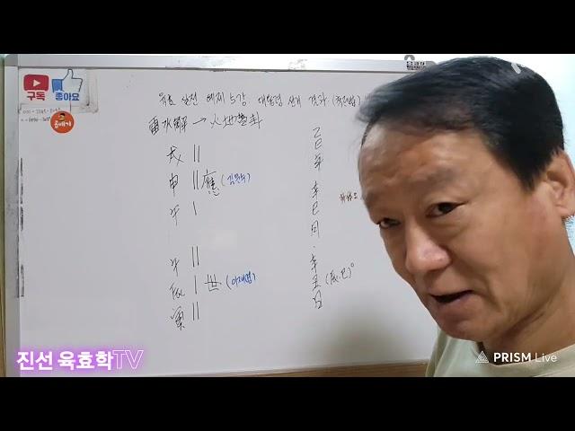 육효 실전5강.  대통령 대선 선거결과 점사(척전법)