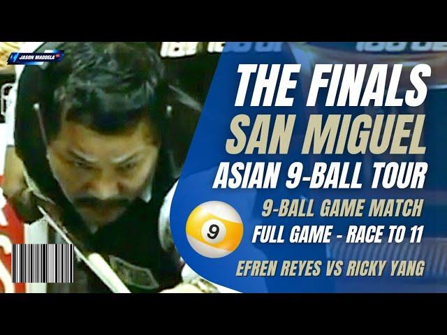 ⭐ Efren Reyes The Finals Race to 11 San Miguel Asian 9 Ball Tour 2006 #efrenreyes #efrenbatareyes