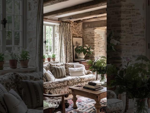 Cottage Style Living Rooms #homedecor #cottagelife
