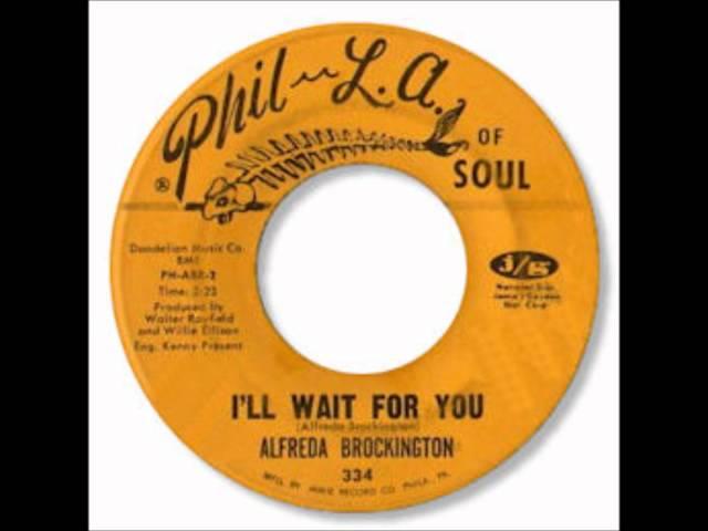 Alfreda Brockington - I'll Wait For You 1969