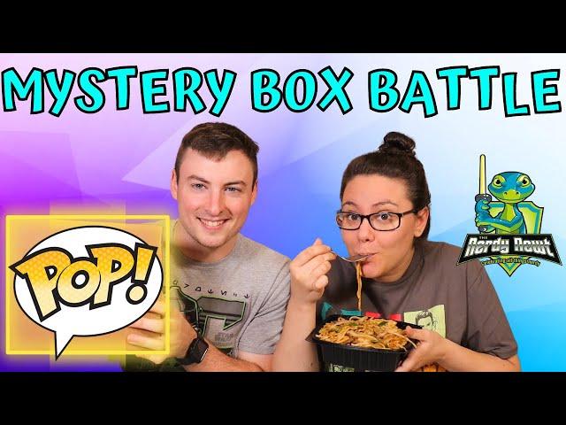 Unboxing 2 Funko Pop Mystery Boxes From The Nerdy Newt! Plus Chinese Food!