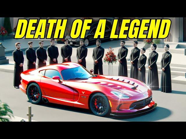 Why DODGE Was FORCED To Kill The Viper - Everything You NEED To Know