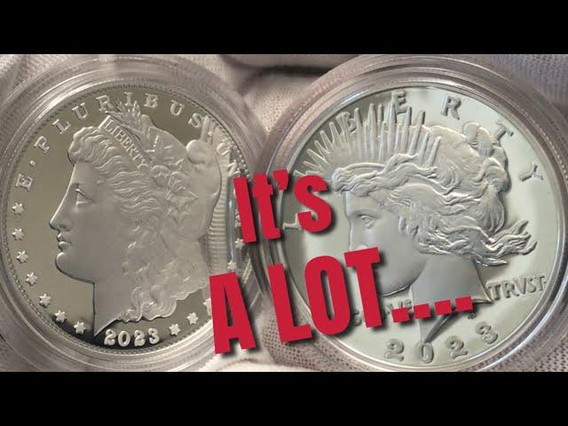 This Is Happening NOW At The US Mint, 2024 Proof Morgan & Peace Silver Dollars First weeks Sales...