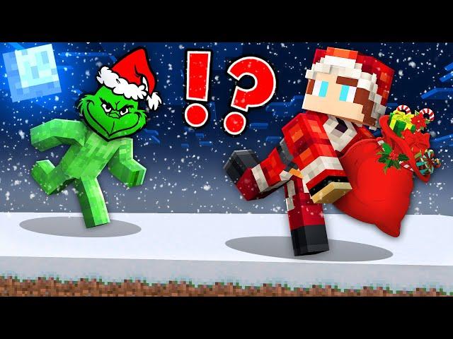 SANTA CLAUS Speedrunner vs GRINCH Hunter : JJ vs Mikey in Minecraft Maizen!