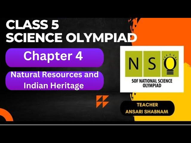 Class 5 NSO Chapter 4 | Science Olympiad