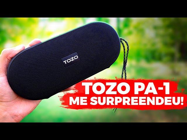 Caixa de som BARATA E DE ALTO NÍVEL, tem APplicativo, BATERIA DE ATÉ 25H E MAIS! Tozo PA-1 - Review