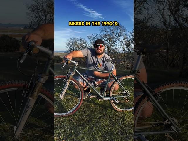 Mountain Bikers In The 1990’s vs Today