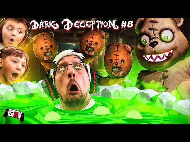 Mama Bear wants a HUG!  Dark Deception BEST BOSS Battle with FGTEEV Boys (The End... for now #8)