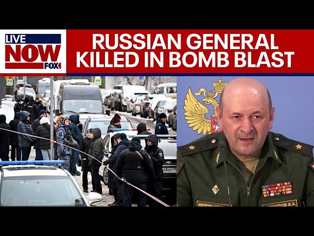 BREAKING: Bomb KILLS Russian general in Moscow | LiveNOW from FOX