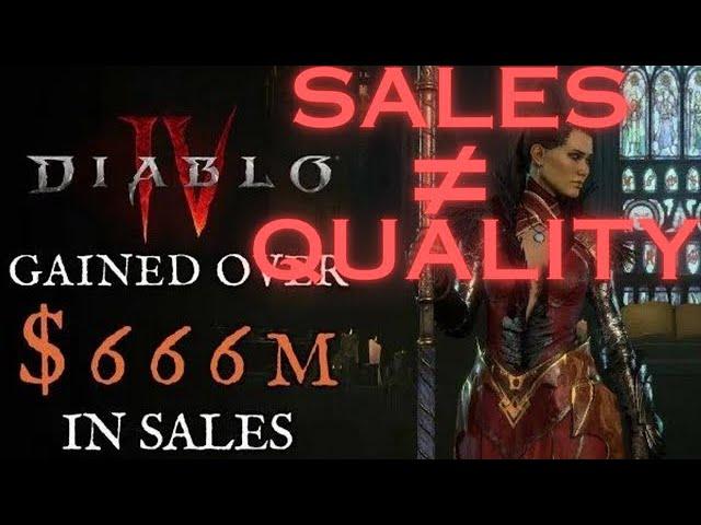 Sales Numbers Do Not Equal A Quality Game