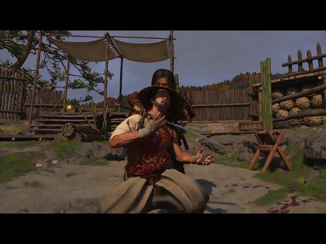 Assassin's Creed Shadows Badass Stealth Kills (Genbao Fort)Ultra Graphics