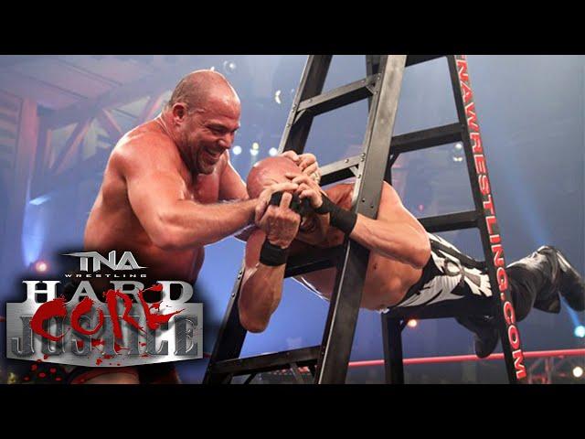 Styles vs. Daniels vs. Angle vs. Joe (FULL LADDER MATCH) | TNA Hardcore Justice 2012