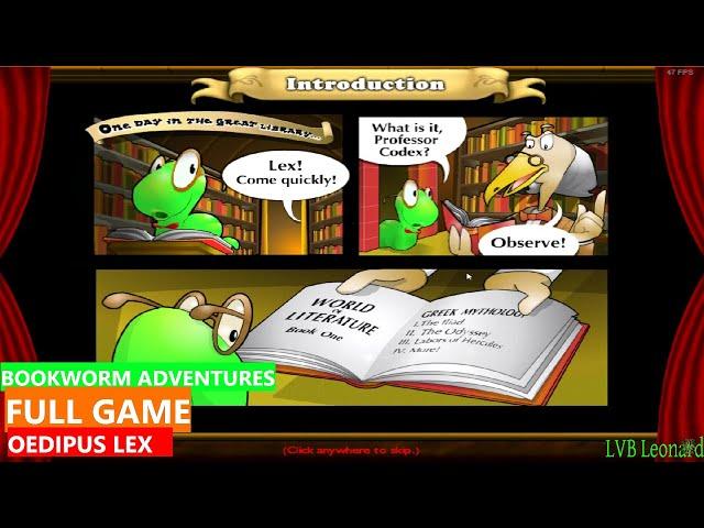 Bookworm Adventures Book 1 - Oedipus Lex Gameplay Walkthrough FULL GAME - No Commentary