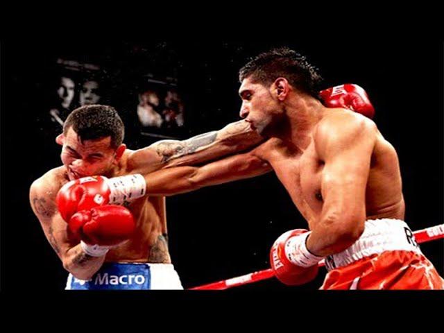 Amir Khan vs Marcos Maidana - Highlights (Speed vs Power)