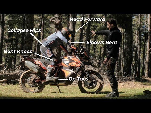 Standing Technique Every Beginner Adventure Motorcycle Rider Needs to Know!