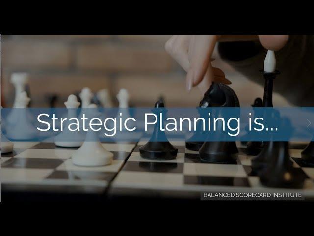 What is Strategic Planning?