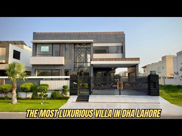 1 Kanal Insanely-Luxurious House For Sale in DHA Lahore