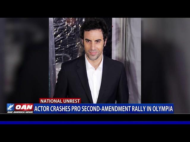 Actor crashes pro-Second Amendment rally in Olympia