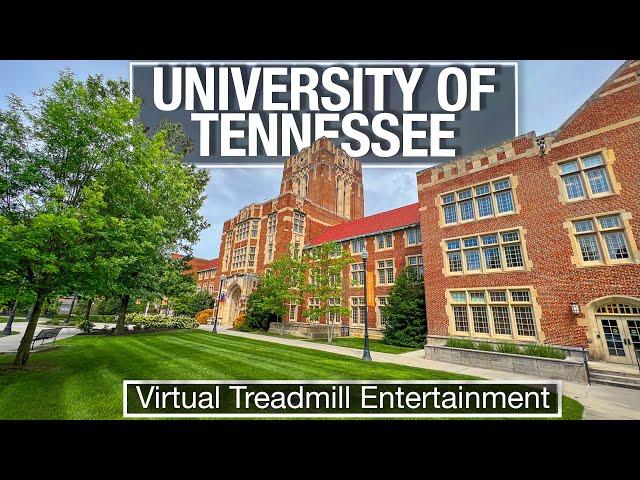 Knoxville, TN Walking Tour - University of Tennessee - 4K Virtual Tours of Cities