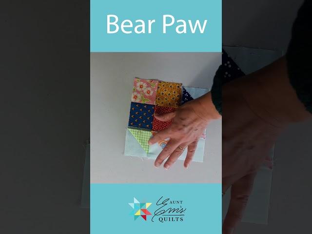 Bearpaw Quilt Block