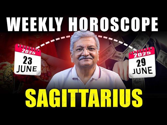 Sagittarius Weekly Horoscope  | 23 June  to 29 June 2025 |  Syed M Ajmal Rahim
