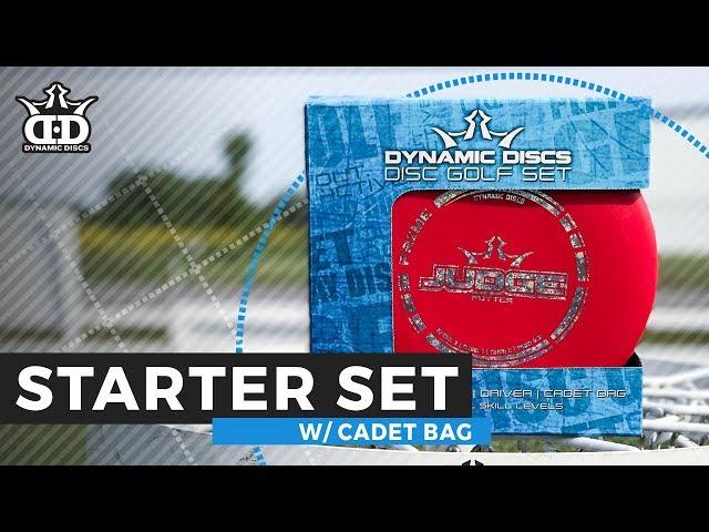Dynamic Discs Prime Disc Golf Starter Set With Cadet Bag