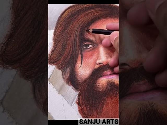 KGF Chapter 2, Yash Drawing, #kgfchapter2 #shorts #kgf
