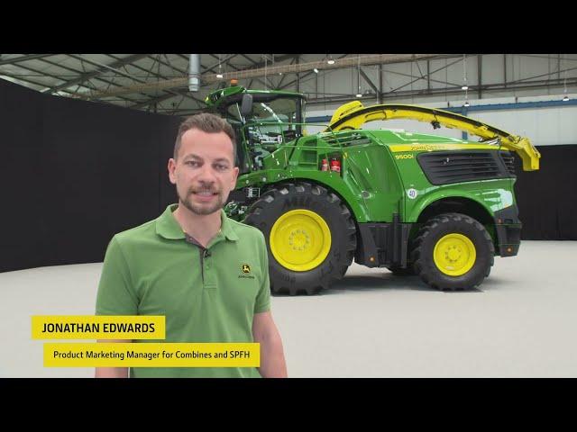 The New John Deere 9500 and 9600 forage harvester