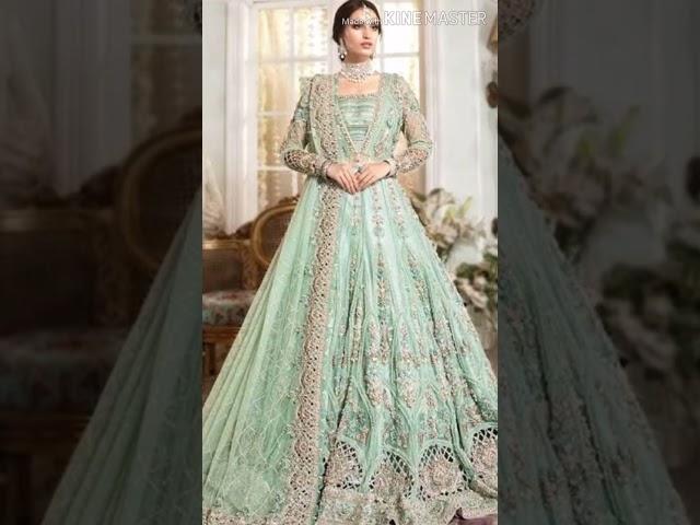 Expensive Pakistani Bridal Pakistani Walima Maxi Dress#youtubeshorts#