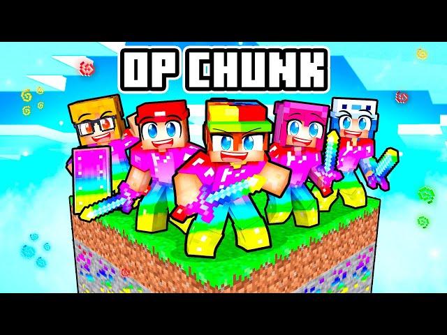 Surviving One OP Chunk in Minecraft!