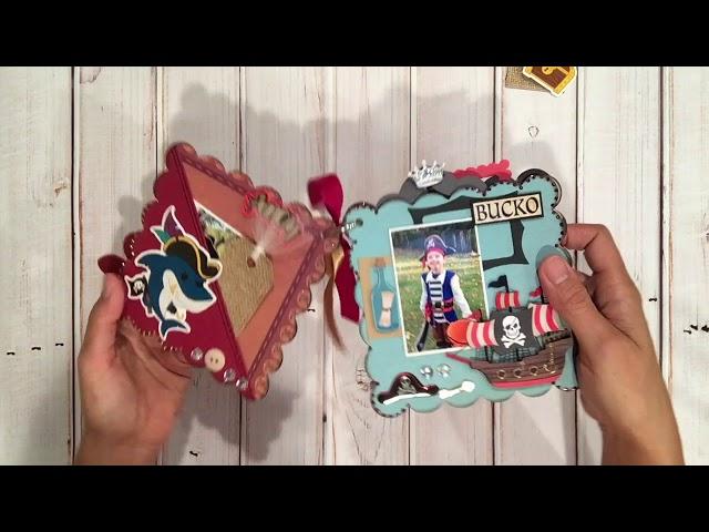 'Pirates' Chipboard Mini Album (Kit)