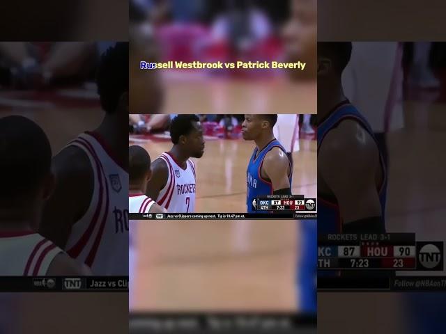 Russell Westbrook & Patrick Beverly Beef #nbahistory #nba #RussellWestbrook #patbev