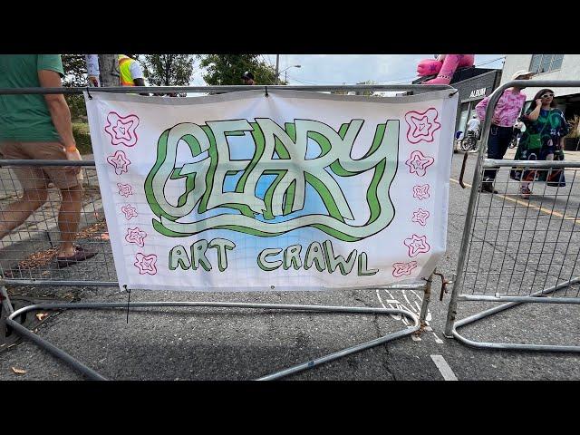 TORONTO LIVE Geary Art Crawl • Dinner at Hong Kong Bistro Cafe • 24 Celsius (09/22/24)