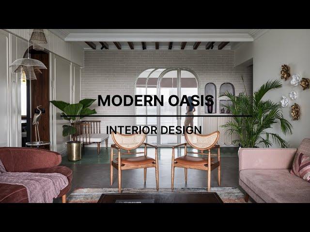 Modern Oasis l 4 BHK Bangalore Apartment Interior Design l Architecture Saga