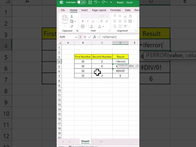 Excel Interview Question #147 How to take care of Errors in Excel